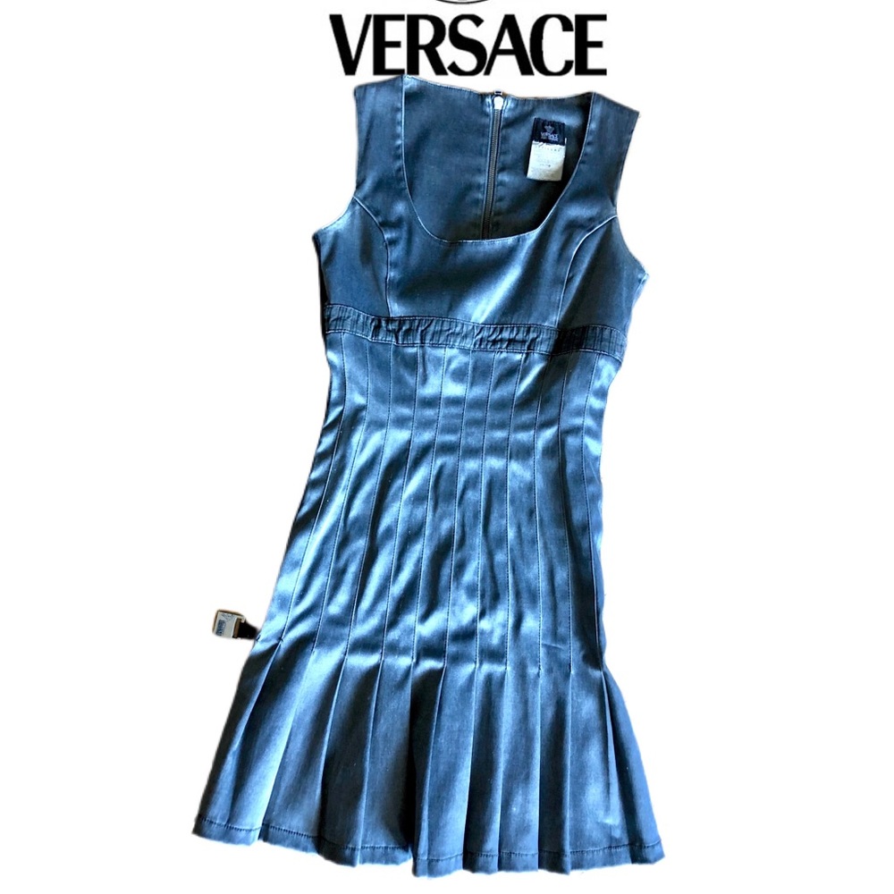 ONE DAY Versace stretch satin dress A jaw dropper!